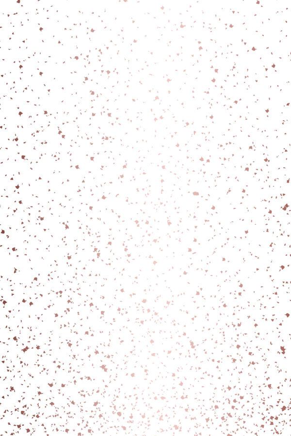 Egypt Rose Gold Sprinkles Bottom Concentrated Rectangle